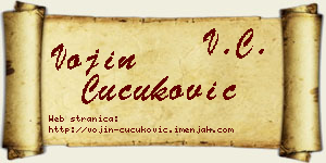 Vojin Čučuković vizit kartica